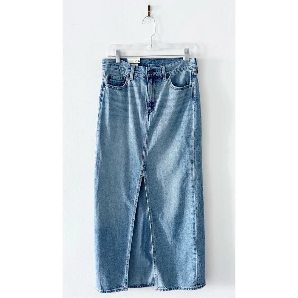 NEW Levi's Denim Ankle Column Skirt Size 26 - Picture 4 of 8